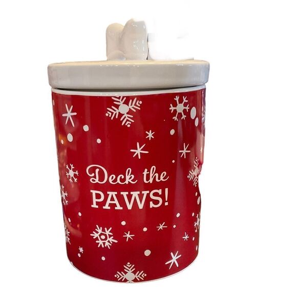 PET TREAT HANDLED JAR - Picture 1 of 2